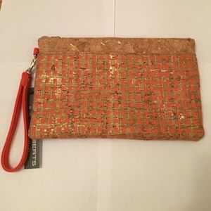 Sandra Roberts Cork Clutch